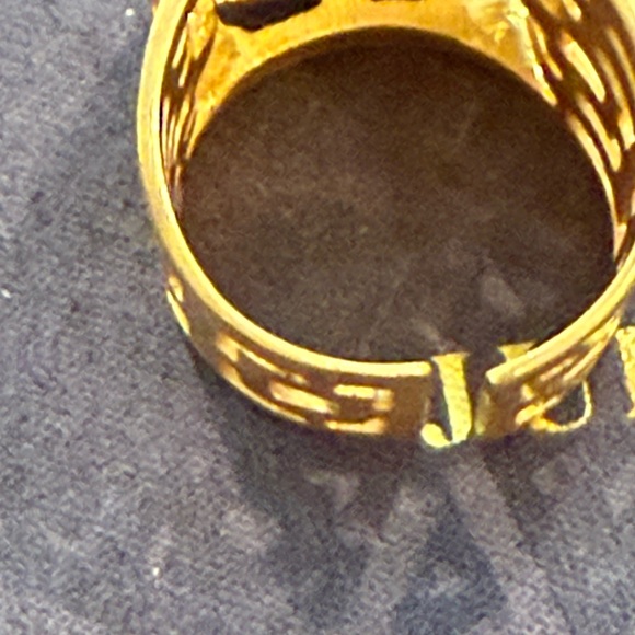 Retired Julie Vos iridescent crystal ring EUC - Picture 10 of 11